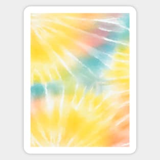 Abstract Rainbow Flower Sticker